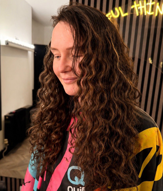 16 Inch Curly Tape Extensions